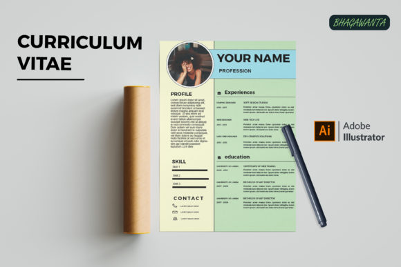 Download CV Resume Template #435 - Premium Resources